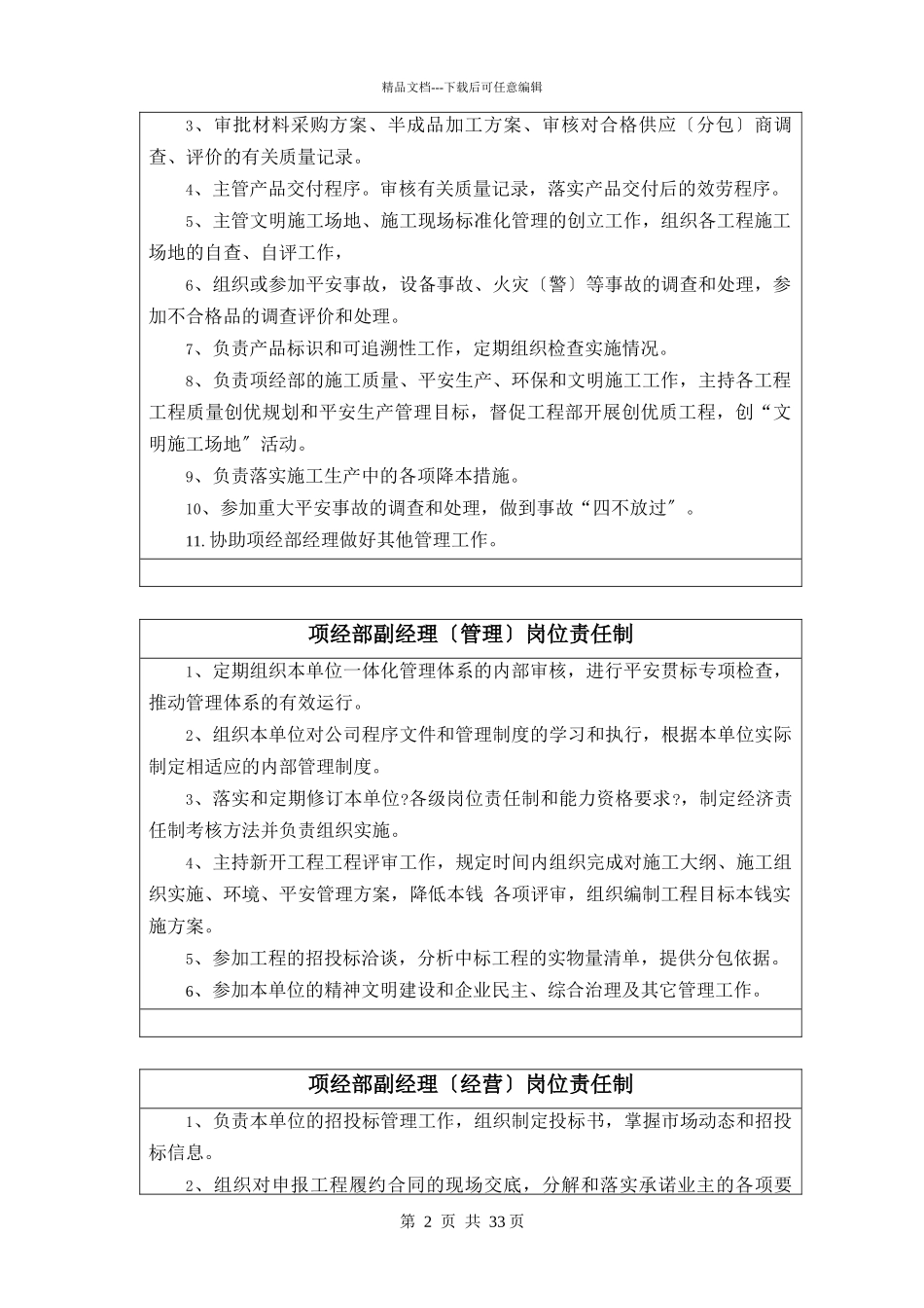 各岗位责任制_第2页