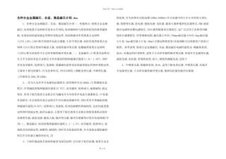 各种合金金属磁芯、非晶、微晶磁芯介绍.doc