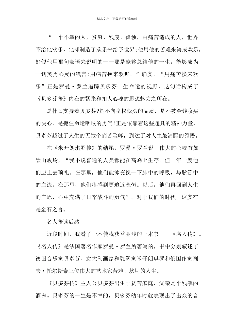 名人传读后感_第3页