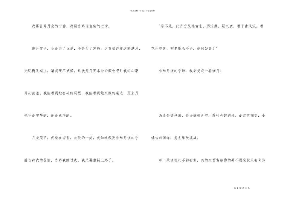 告别月夜沉寂_第2页