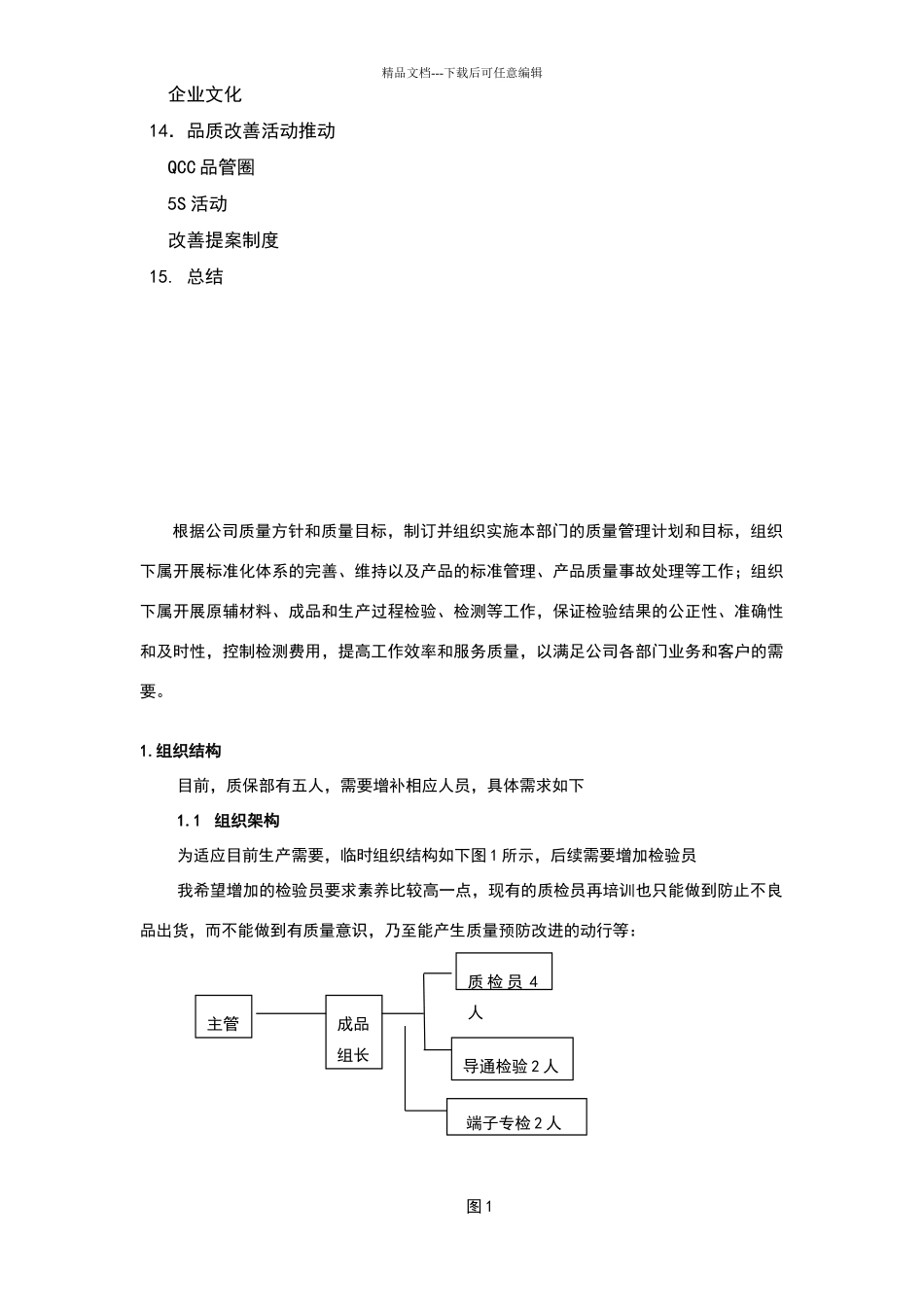 品质部部门工作规划_第2页