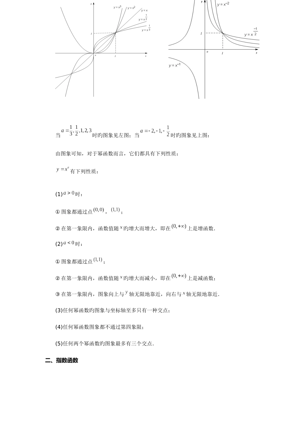 2025年指数函数对数函数和幂函数知识点归纳_第2页