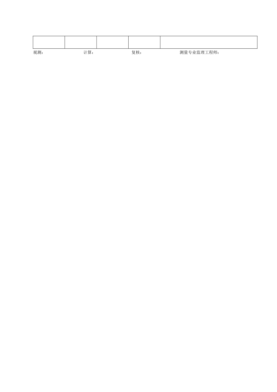 2025年水准测量记录表全套_第2页