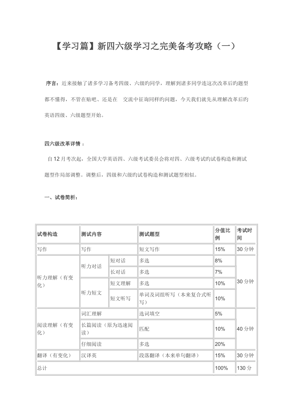 2025年新四六级学习之完美备考攻略_第1页