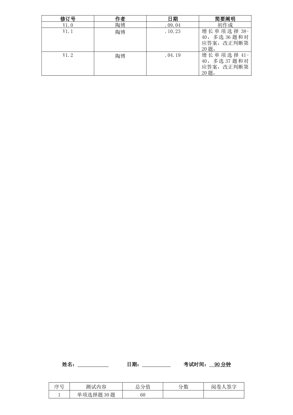 2025年桌面运维工程师能力试卷试卷题库面试版本_第2页