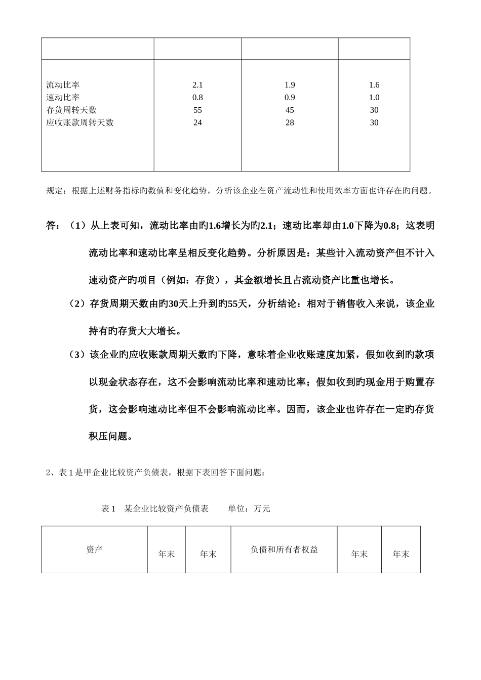2025年春季财务报表分析离线作业答案_第3页