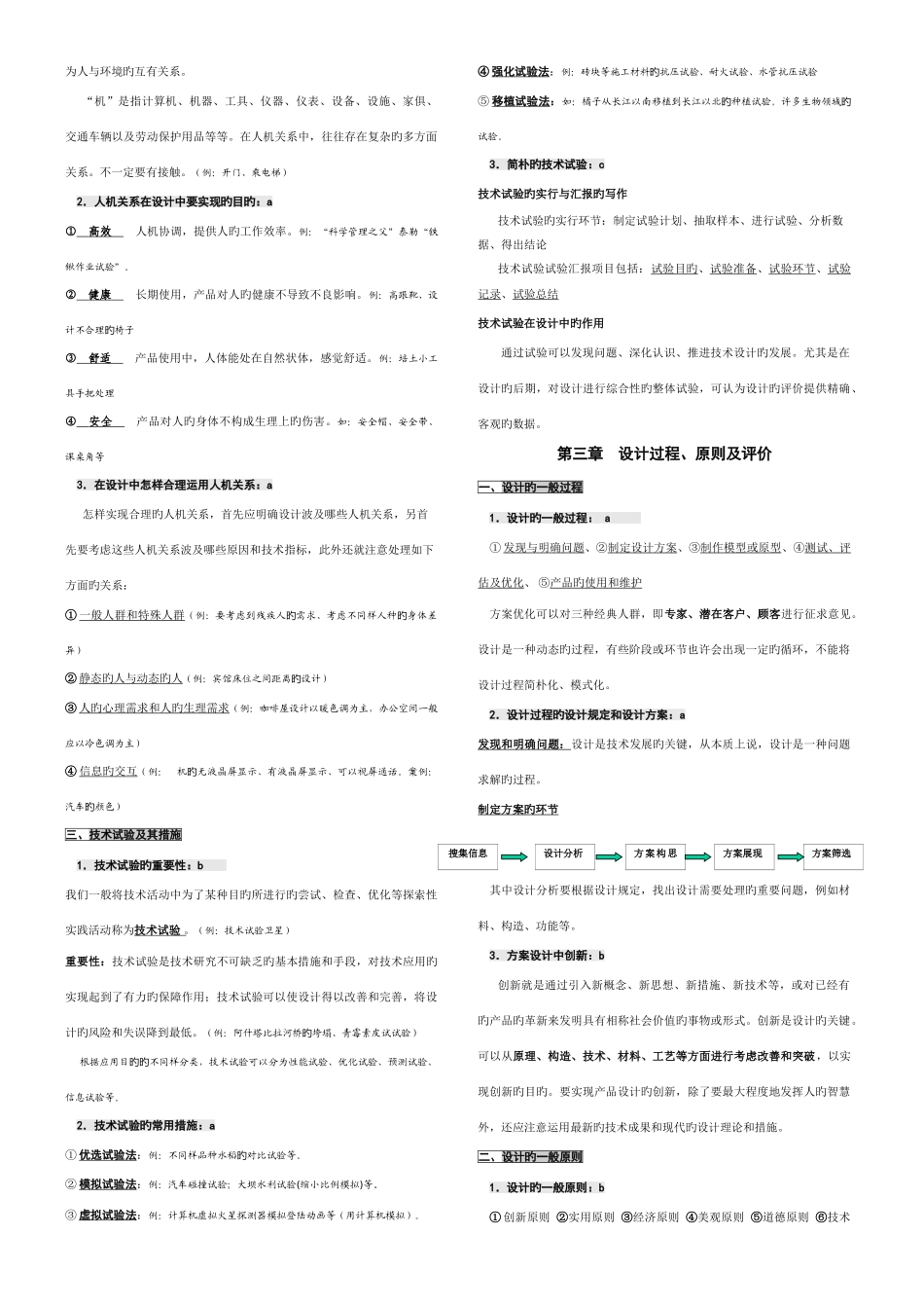 2025年浙江省高中通用技术知识点汇总_第2页