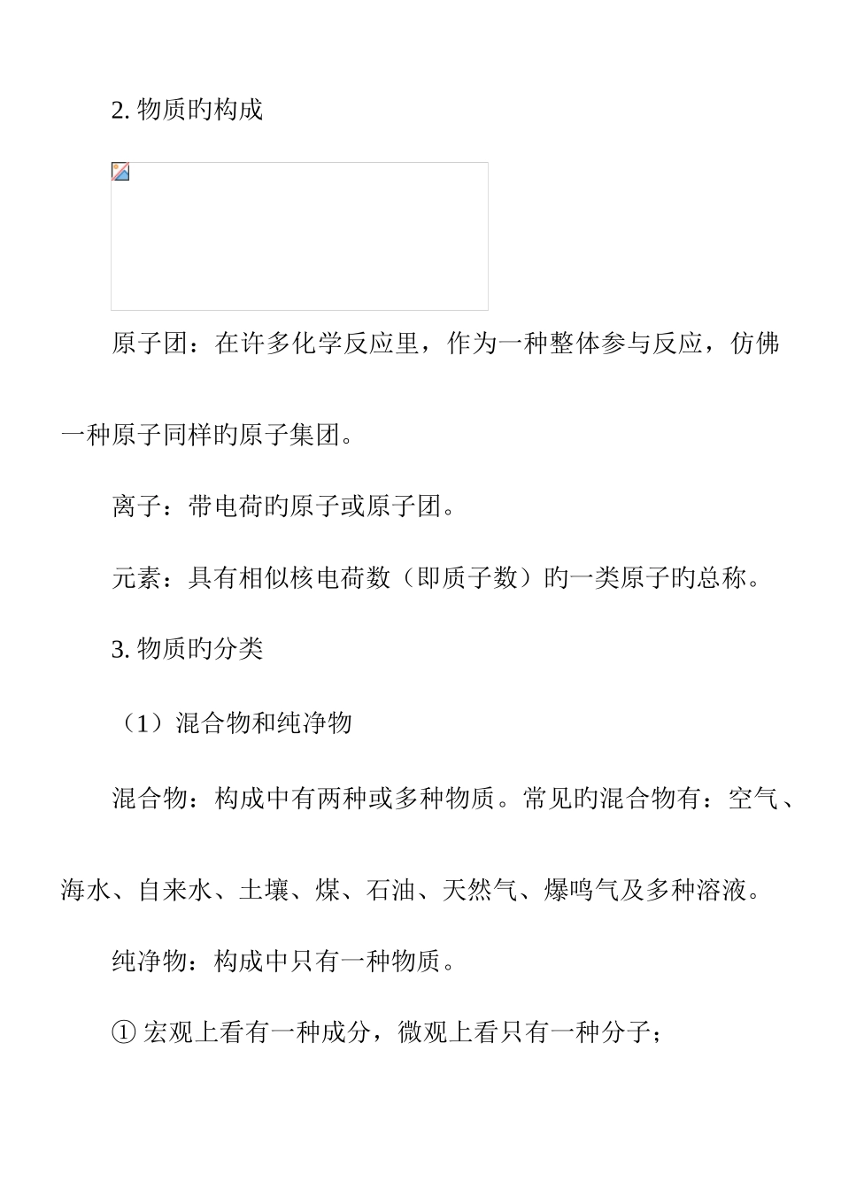 2025年最全初中化学知识点总结及例题分析_第3页