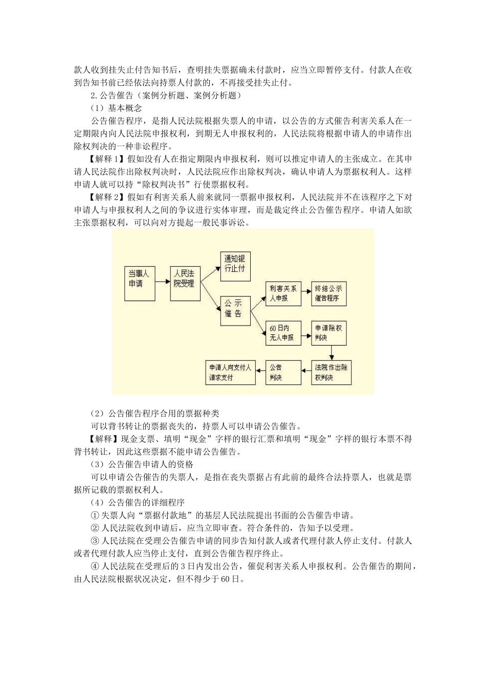2025年注会考试经济法考点解读第09章票据与支付结算法律制度_第2页
