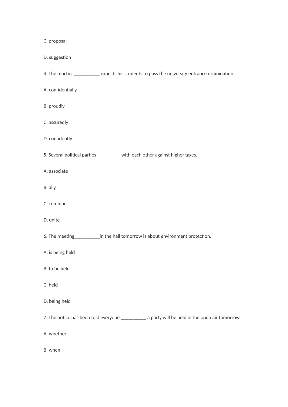 2025年教师资格证考试中学英语学科知识与教学能力试题及答案_第2页