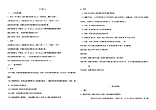 2025年青岛版六年级下册数学知识点总结