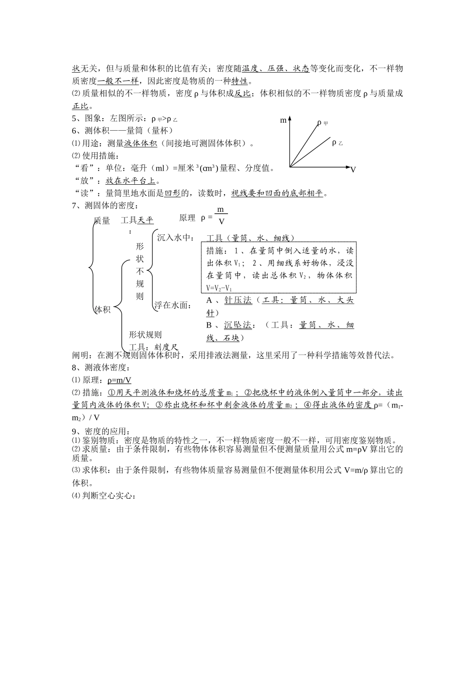 2025年初三物理知识点归纳_第2页