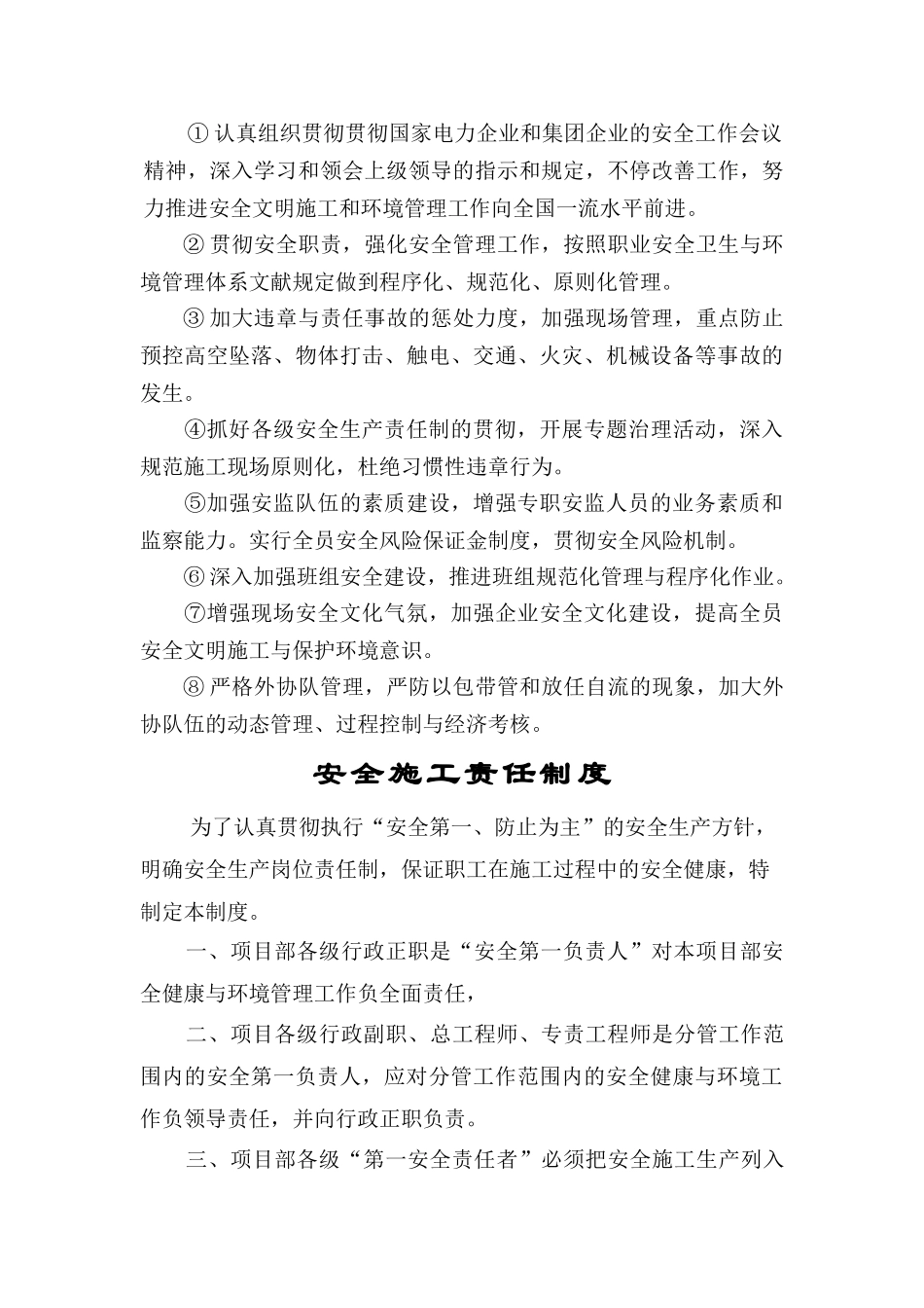 2025年电力建设安全管理制度全套及办法_第3页