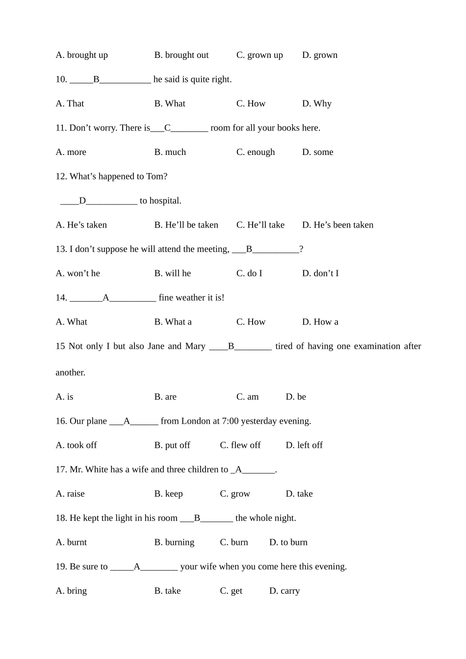 2025年英语II形成性考核册及答案_第3页