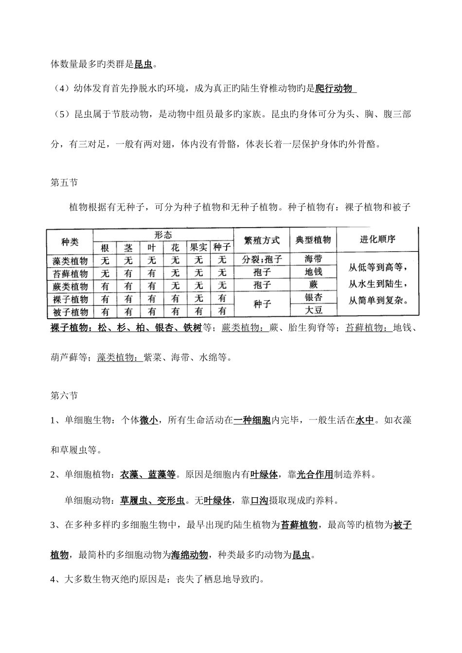 2025年观察生物知识点总结_第2页