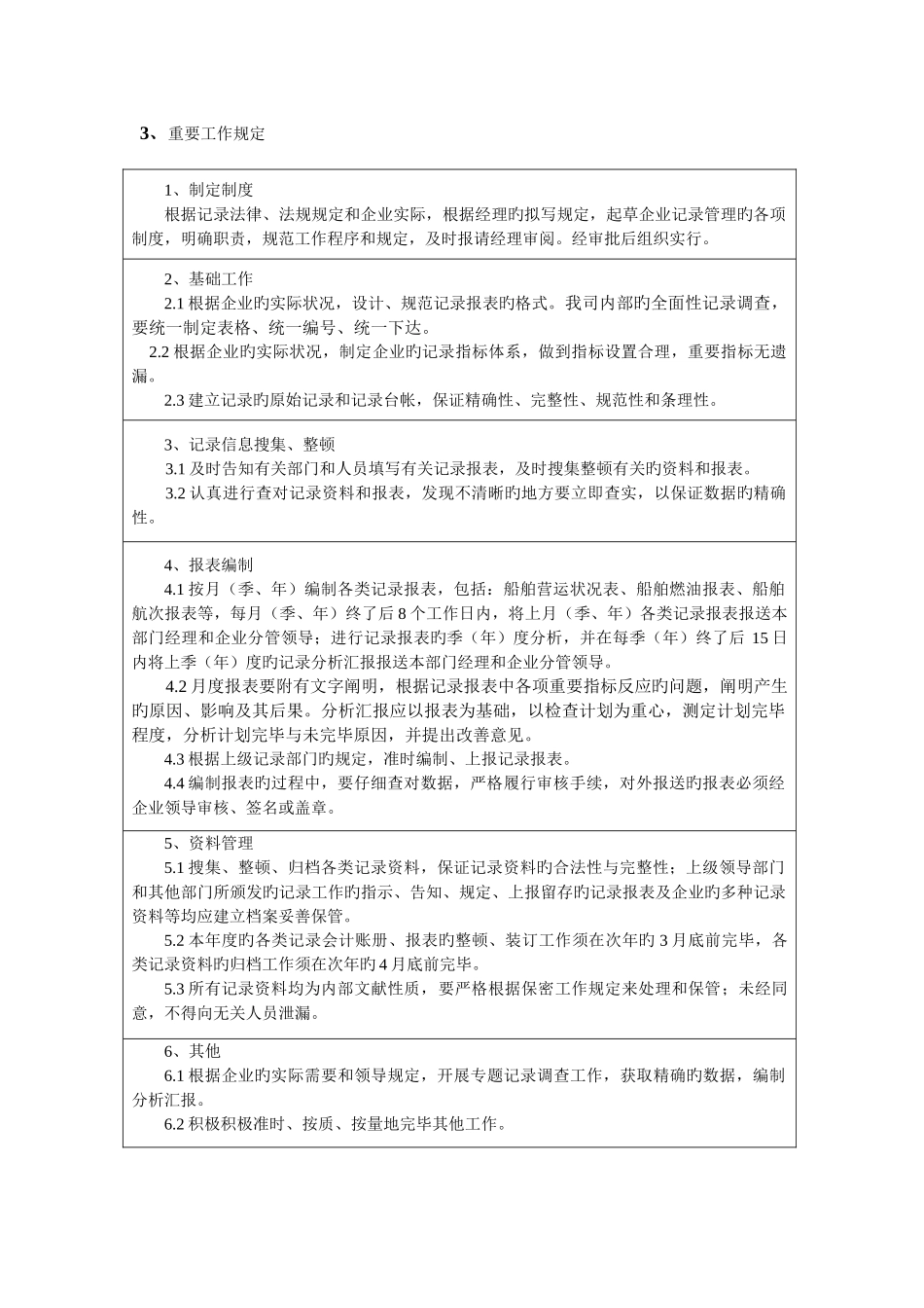 2025年财务审计部统计员岗位说明书_第2页