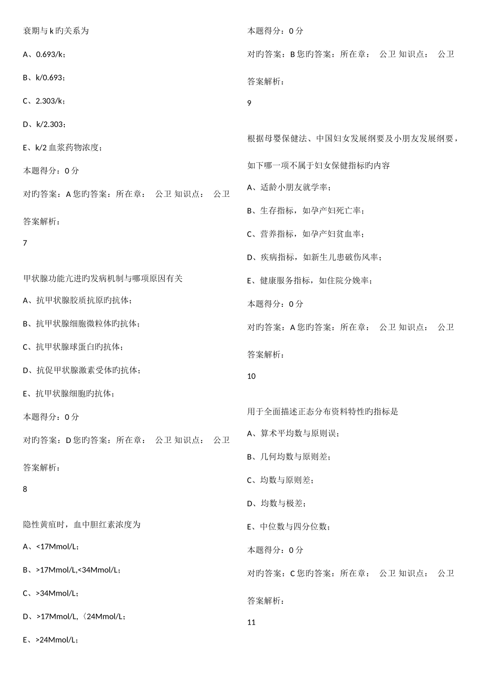 2025年山东医师定考公卫题库_第2页
