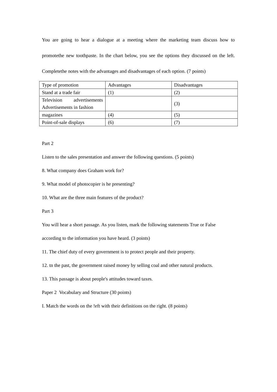 2025年电大学习资料变化中的英语试题_第2页