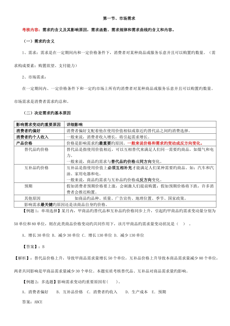 2025年经济师中级基础知识总结汇总第一章_第2页