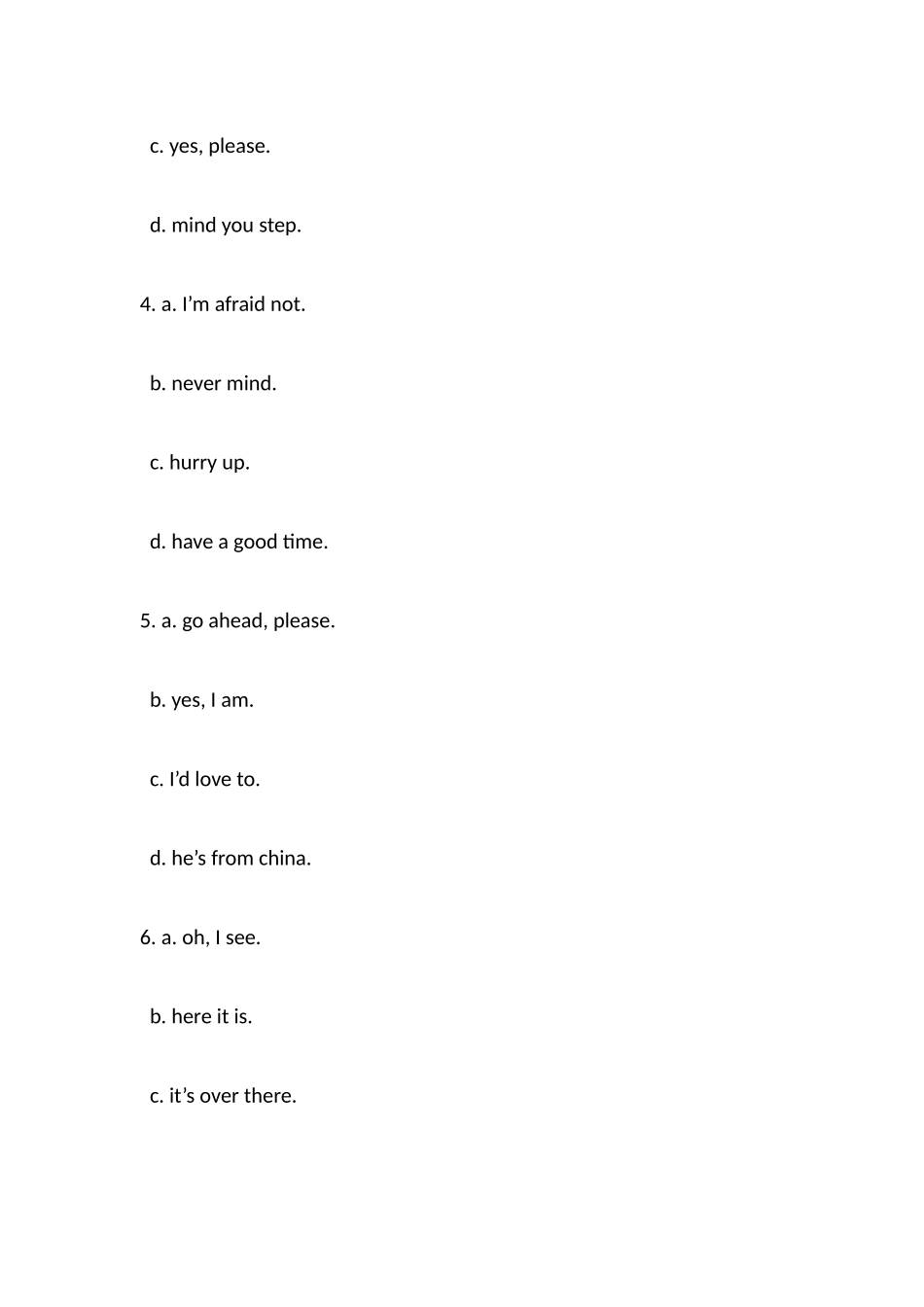 2025年英语B级测试听力真题_第2页