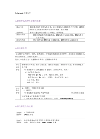 内科-心律失常