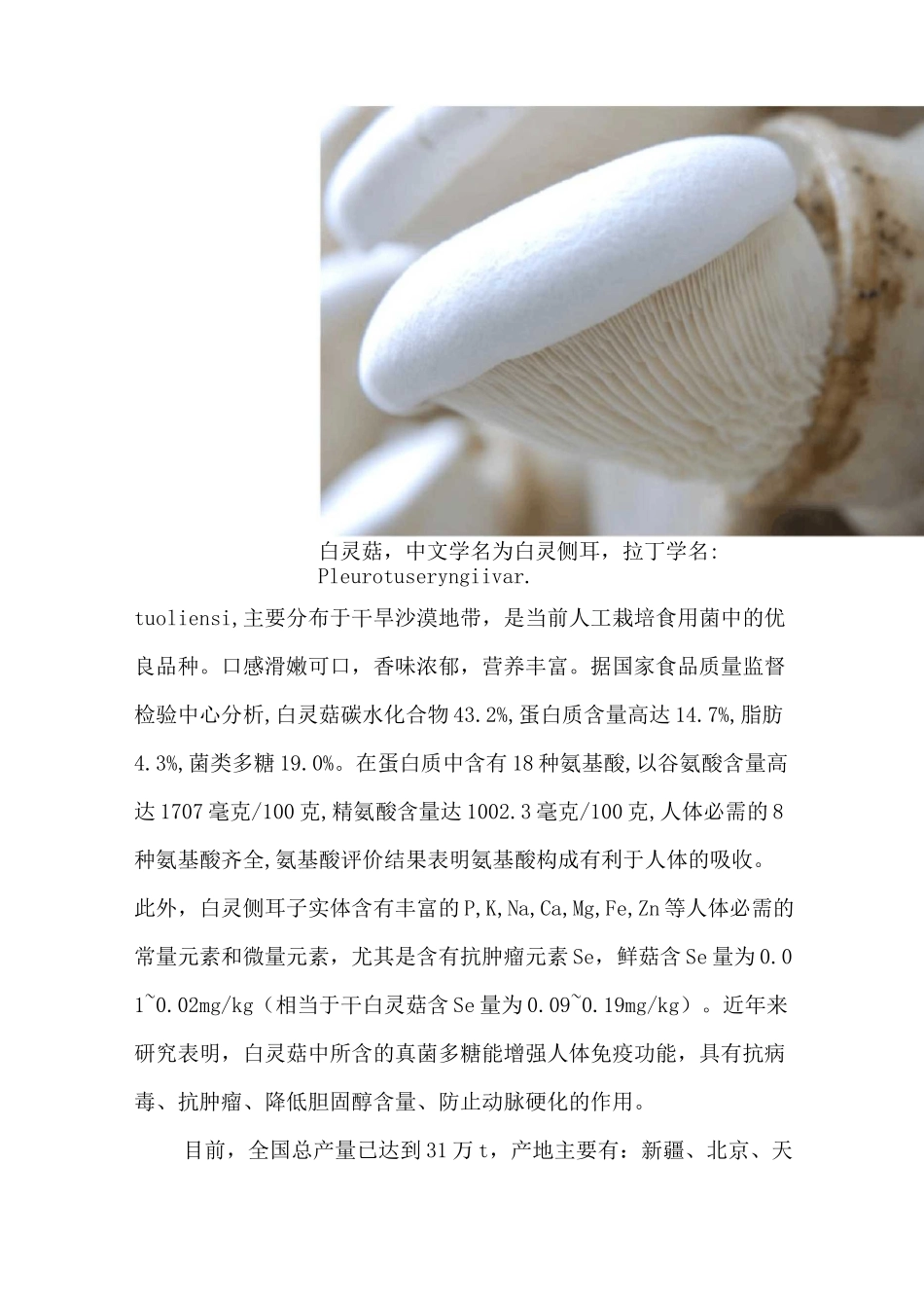 食用菌及营养保健价值大全_第2页
