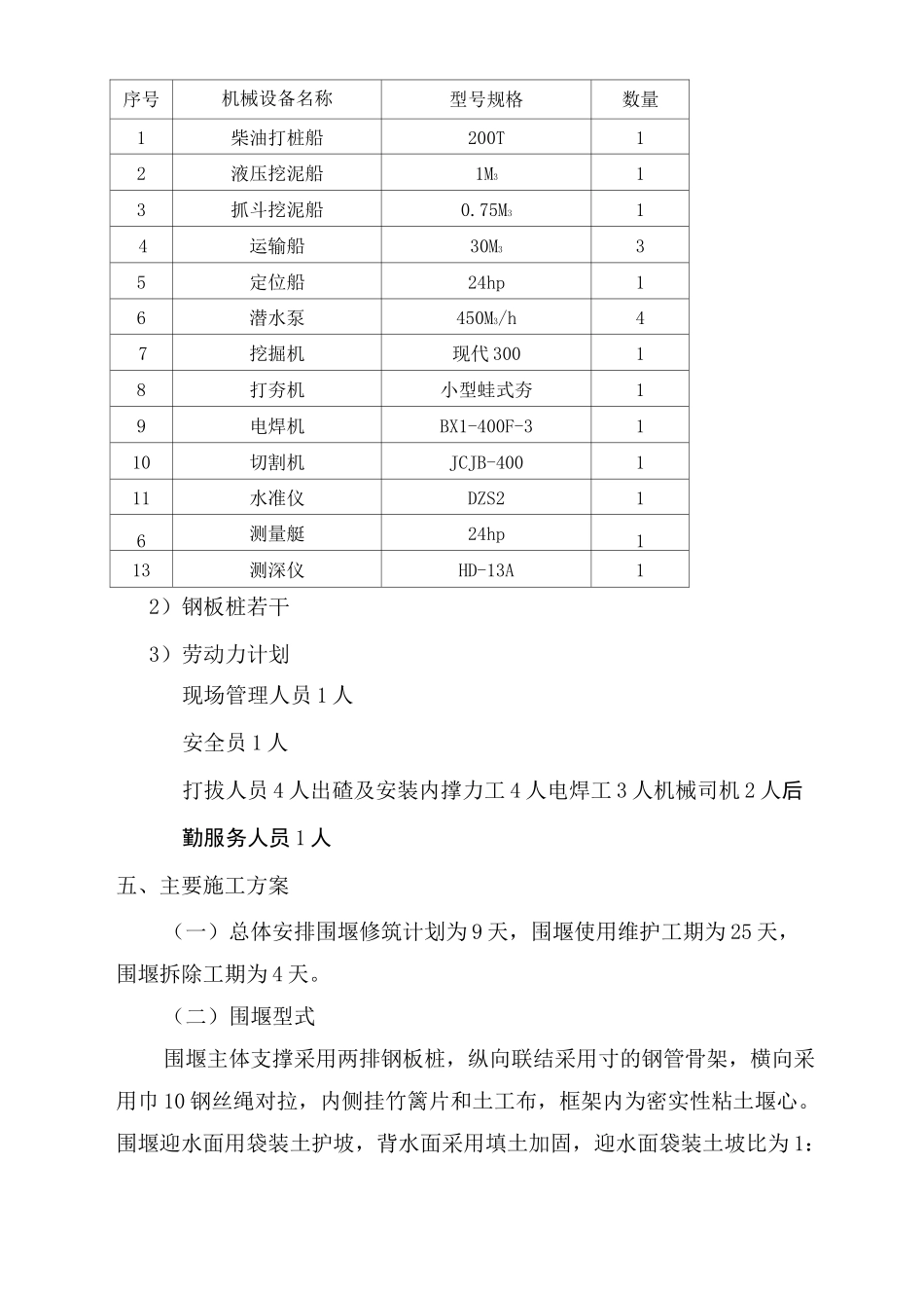 钢板桩围堰施工方案最新_第3页