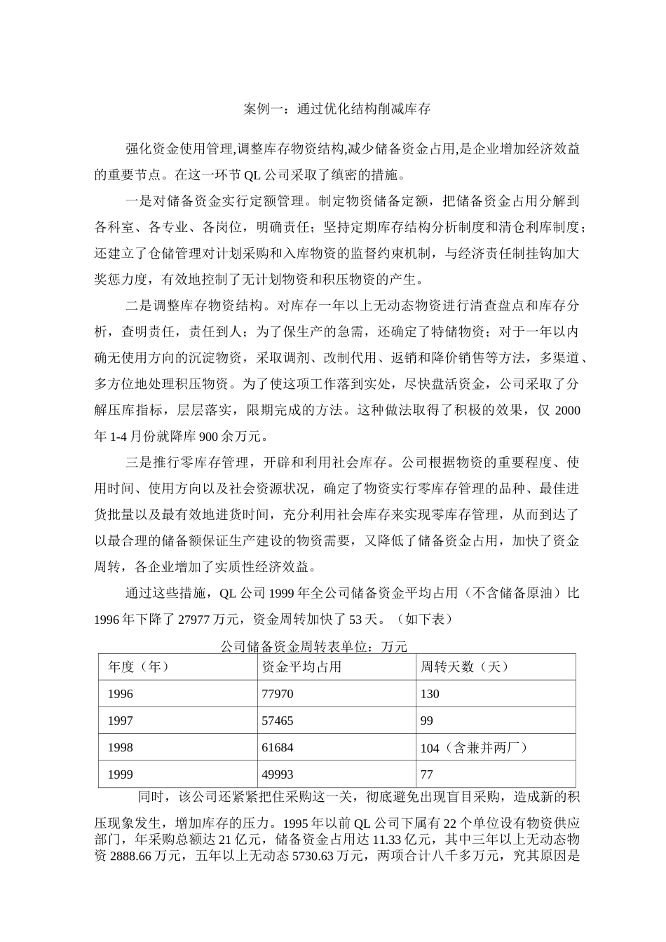 案例——库存管理资料_第1页