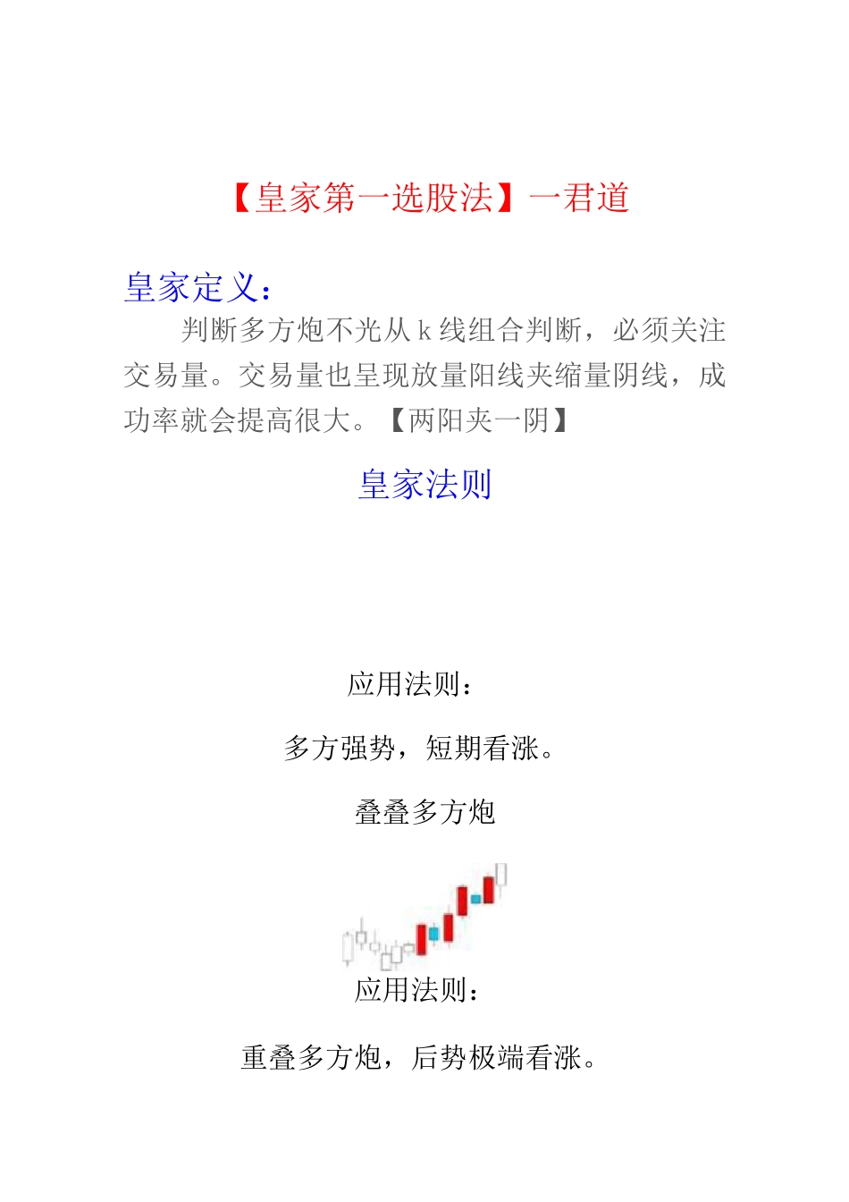 【涨停多方炮选股绝技】_第1页