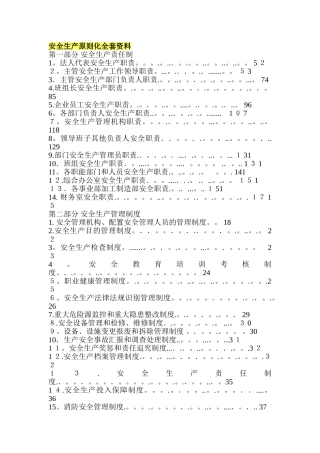 2025年安全生产标准化全套资料