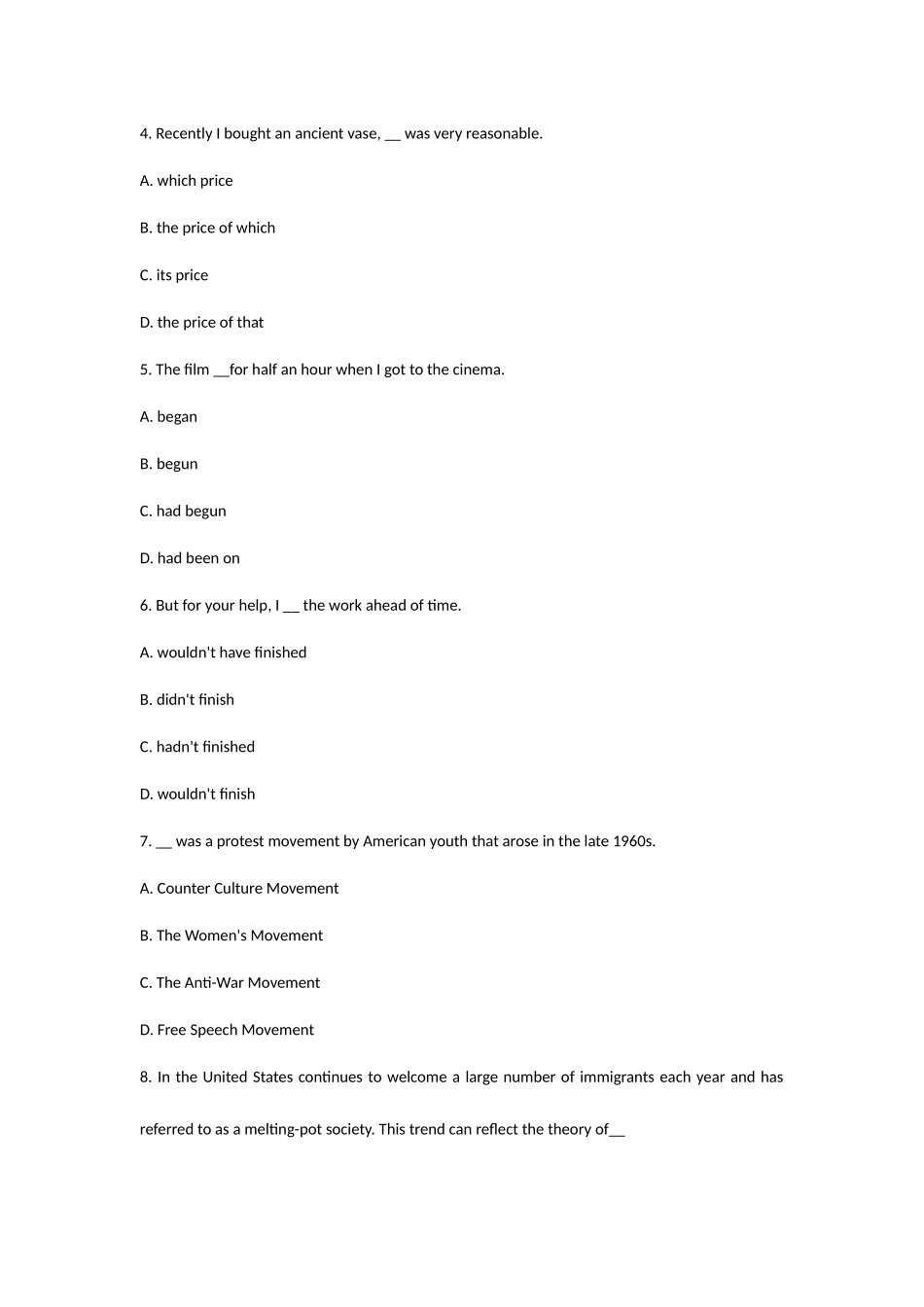 2025年湖北省农村义务教师招聘考试小学英语试卷及答案解析_第2页