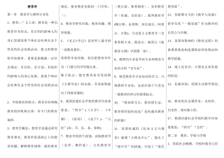 2025年特岗教师招聘考试教育学知识点