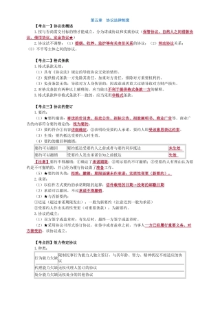 2025年经济法合同法律制度冲刺知识点