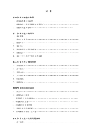 2025年橱柜设计全套资料