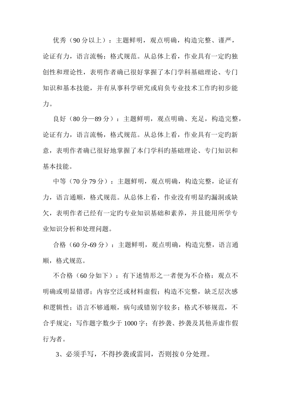 2025年现代文员专业专科毕业大作业_第3页