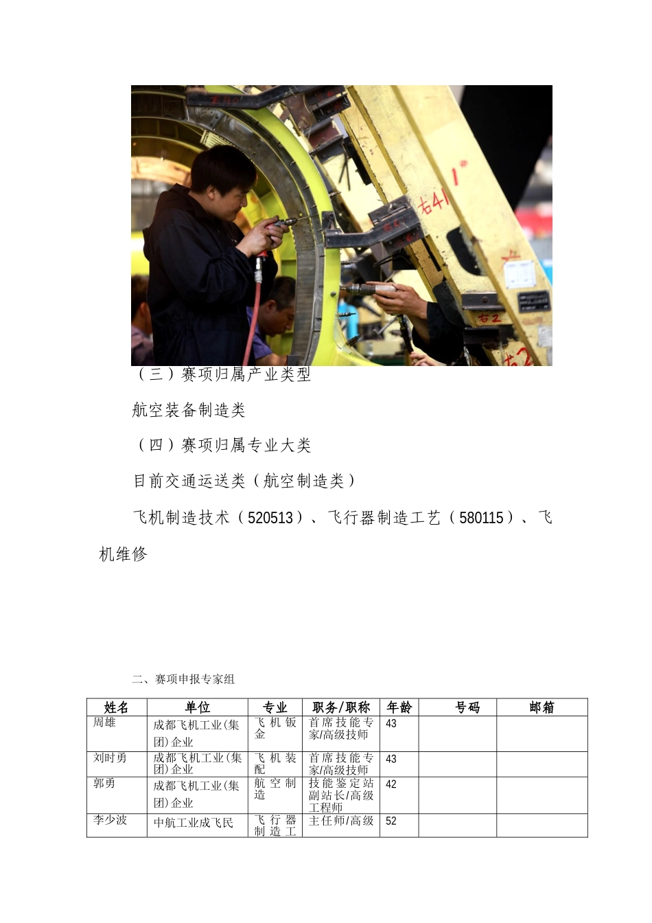 2025年职业院校技能大赛竞赛飞机数字化装配项目方案申报书_第3页