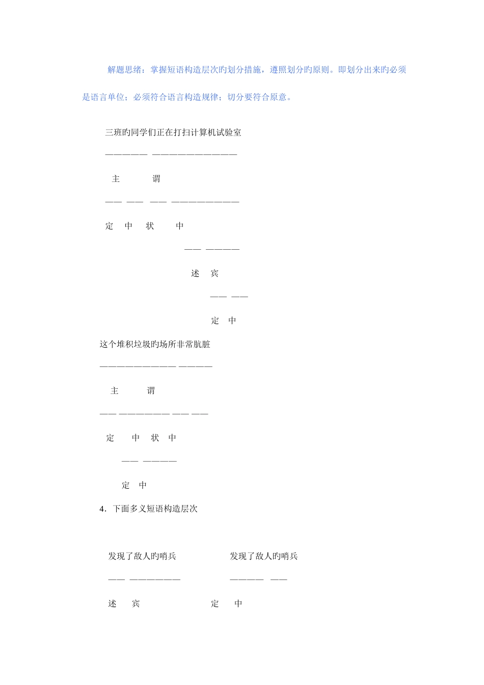 2025年现代汉语2形成性考核册答案电大_第3页