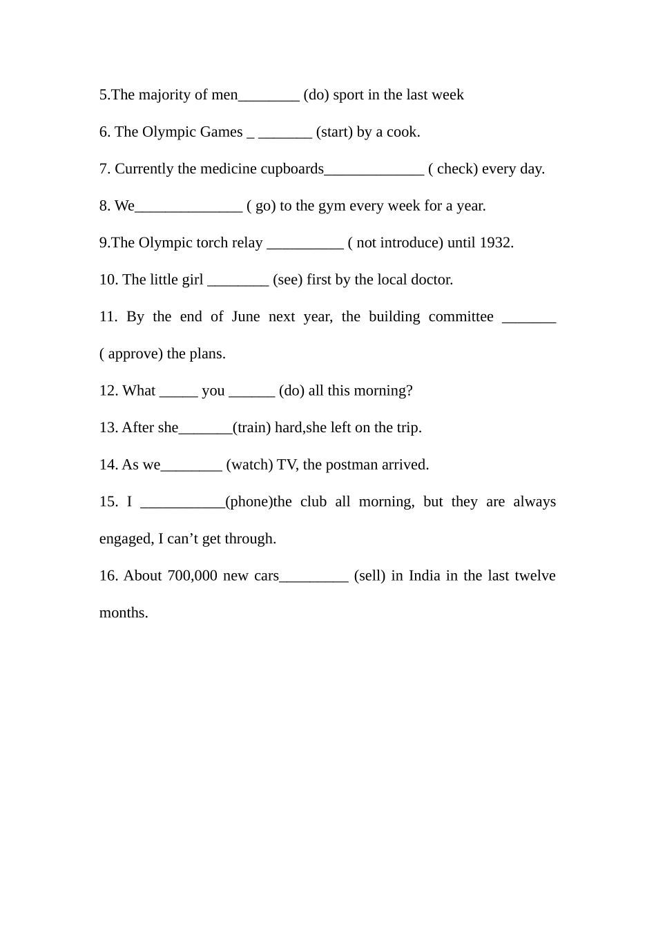 2025年广播电视大学电大英语II语法练习_第3页