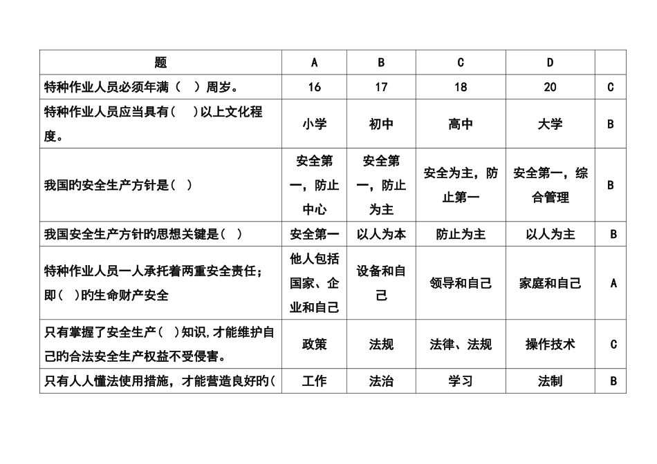 2025年登高证题库选择题_第1页