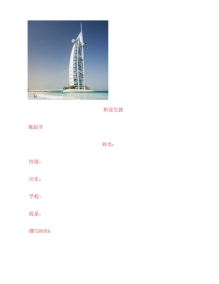 2025年结构工程师职业生涯规划书