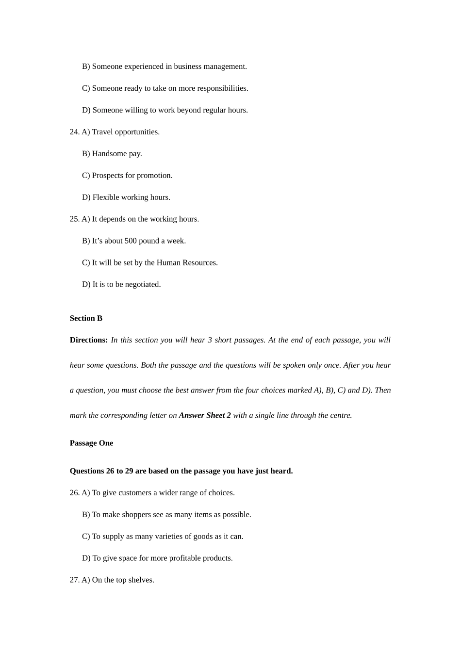 2025年英语四级听力_第3页