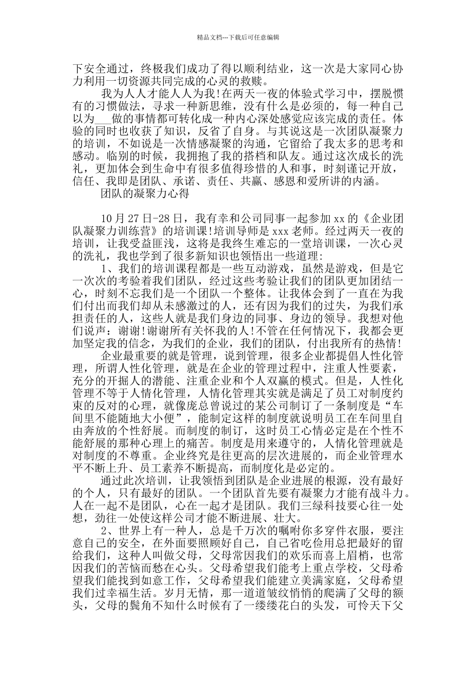 团队的凝聚力心得_第2页