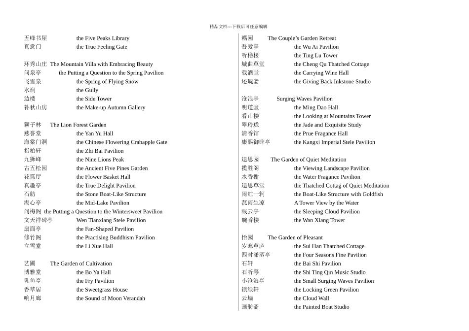 园林英语词汇_第2页