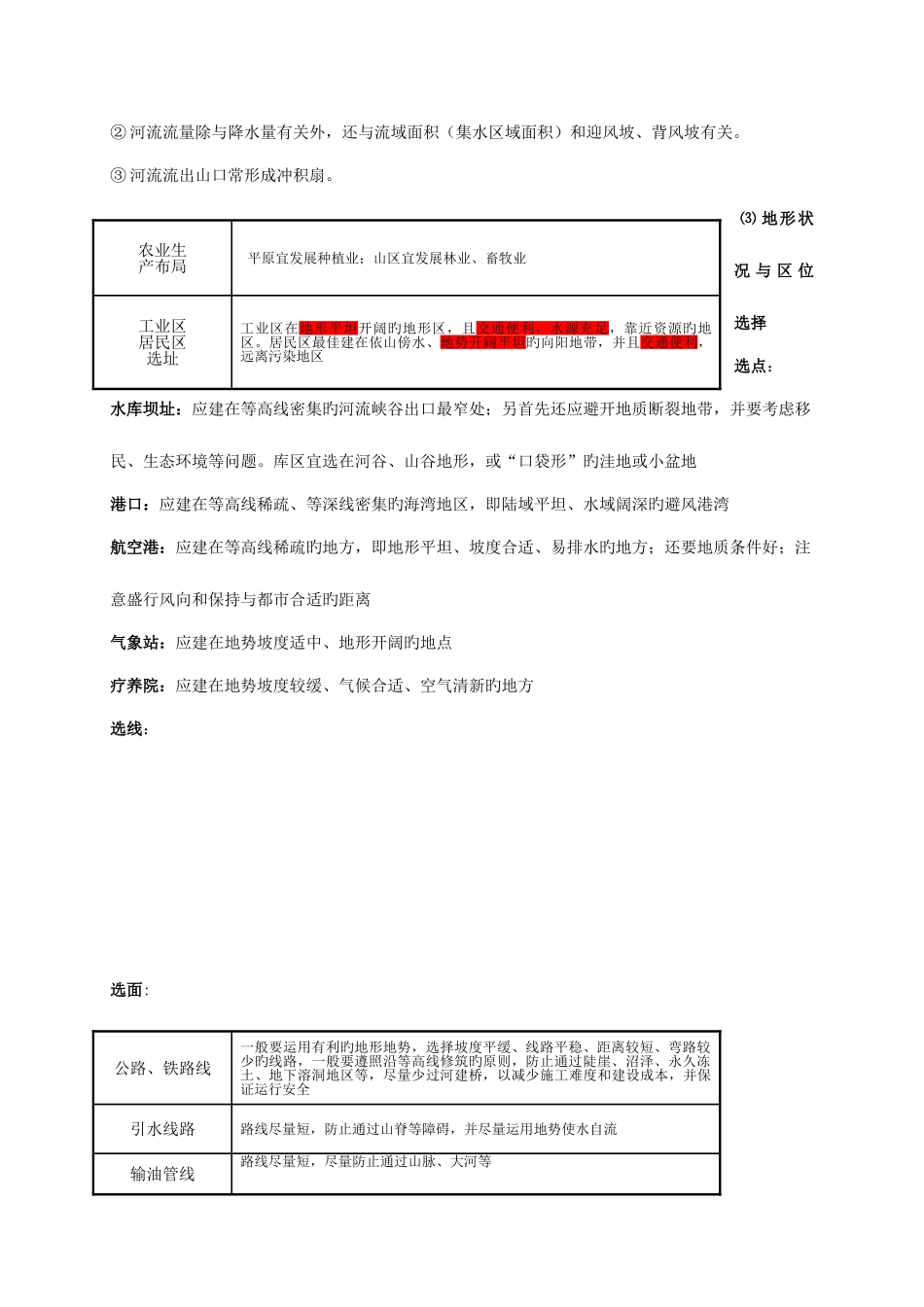 2025年等高线地形图的知识点_第2页