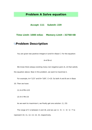 2025年福建省第三届大学生程序设计竞赛题目