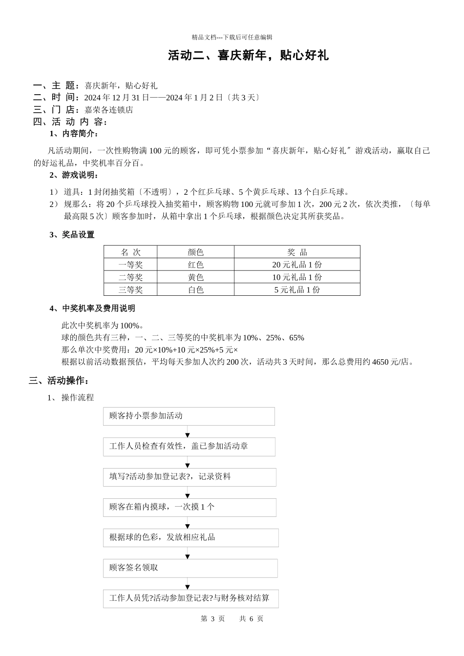 圣诞元旦促销方案_第3页