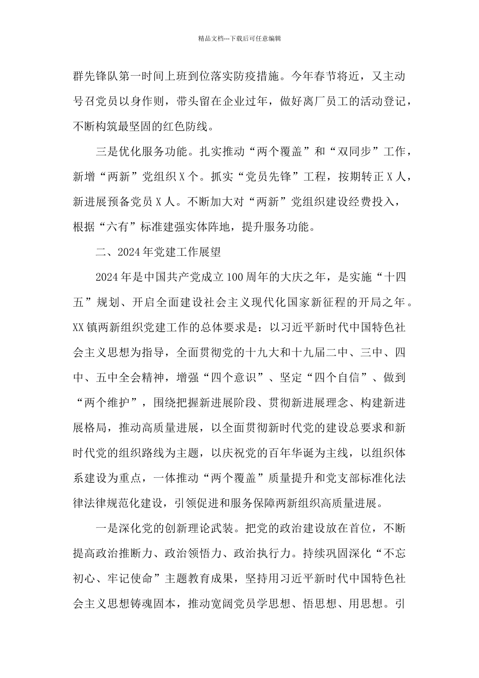 在2024年“两新”党建工作会议上的讲话_第2页