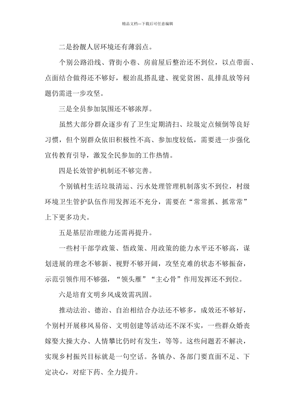 在2024年全县乡村振兴工作会议上的讲话_第2页