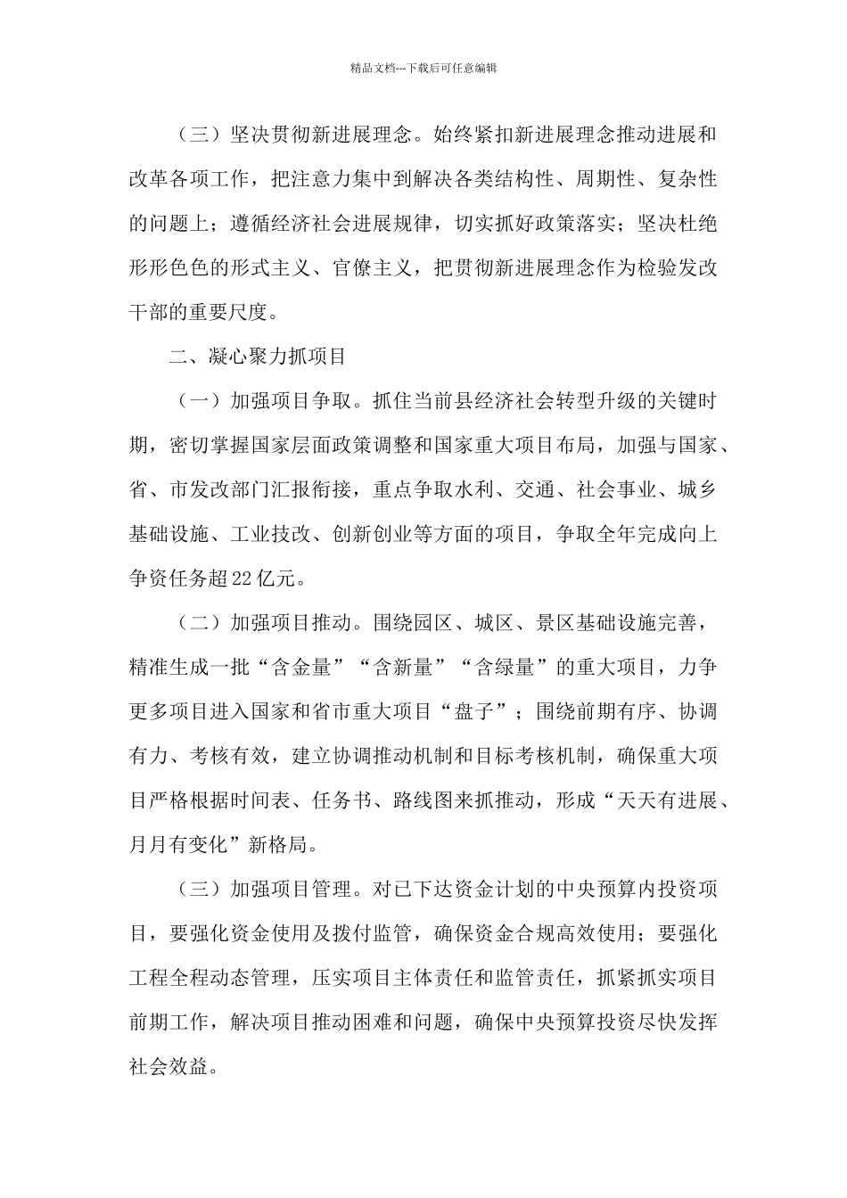 在2024年发展和改革工作会议上的发言_第2页