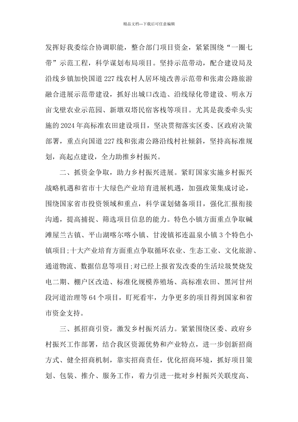 在乡村振兴工作会上的讲话_第2页